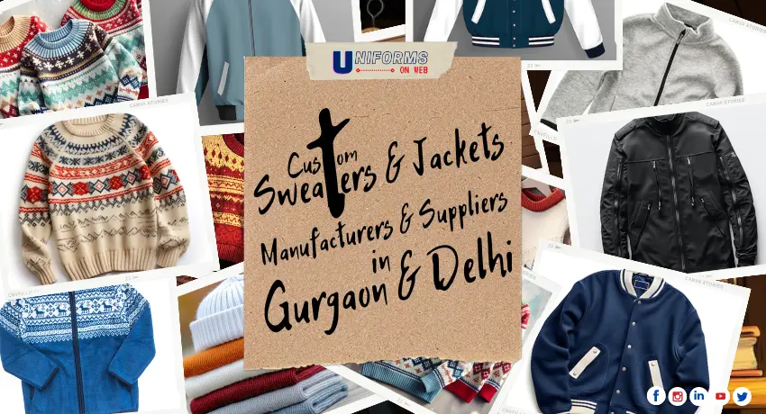 Custom Sweaters & Jackets Manufacturers & Suppliers in Gurgaon & Delhi